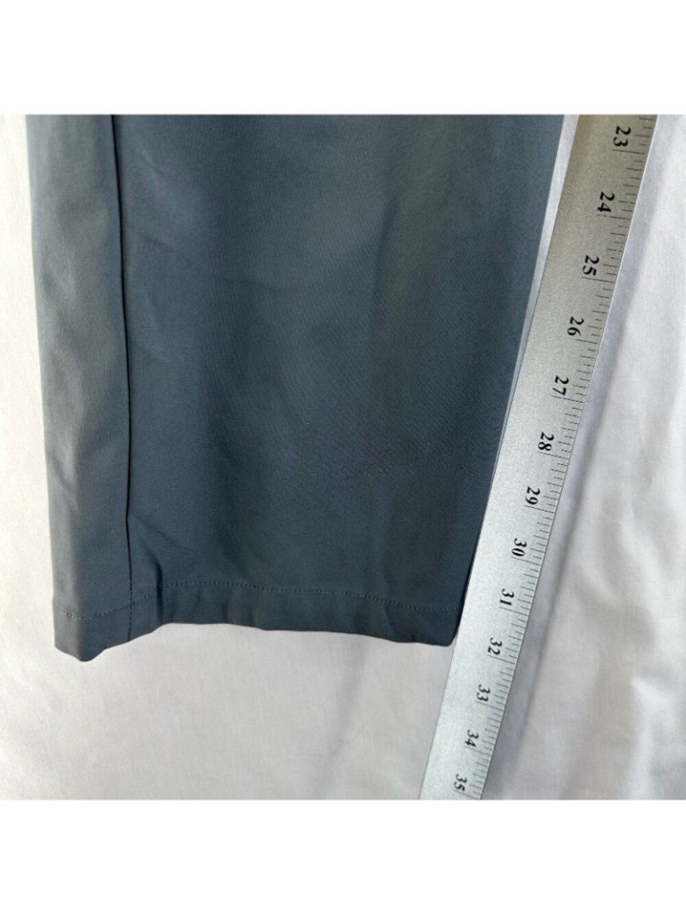 Lululemon ABC 5 Pocket Pants Mens 38 Warpstreme Stretch Tech Commuter Chino Gray - Picture 5 of 13